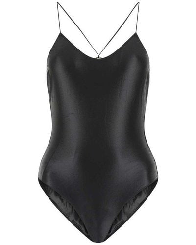 Buy Oseree Blue Lumière One-piece Swimsuit - Black At 70% Off