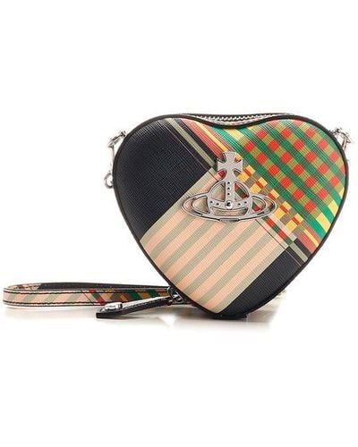 Vivienne Westwood Heart-shaped Shoulder Bag - Multicolour