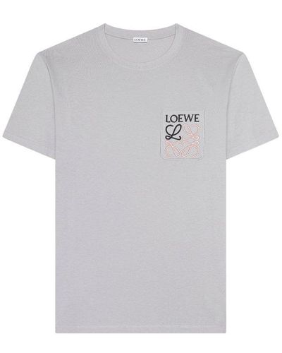 White Logo T-shirt Loewe - Vitkac GB