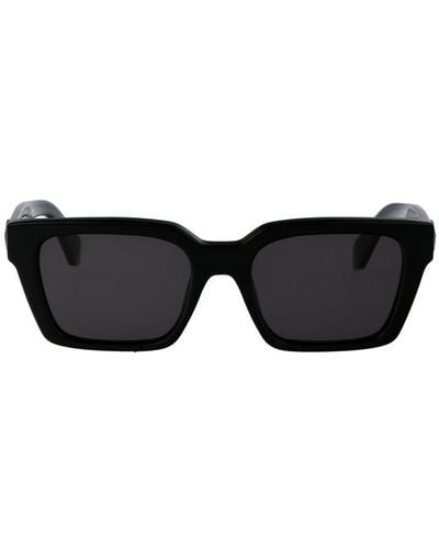 Off-White c/o Virgil Abloh Branson Square Frame Sunglasses - Black