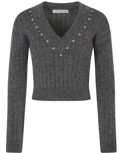 Alessandra Rich Sweater - Gray