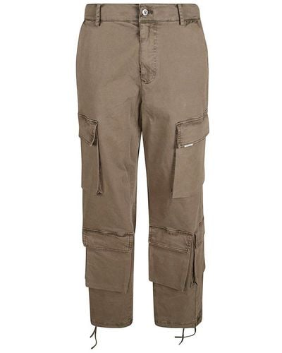 Represent Baggy Cargo Trousers - Natural