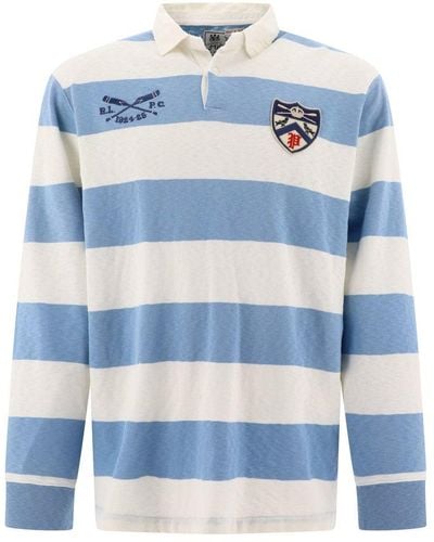 Polo Ralph Lauren Rugby Long-sleeved Polo Shirt - Blue