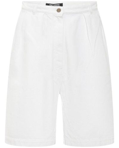 Raf Simons Bermuda 3 Pockets - White