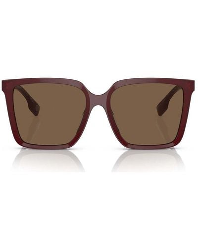 Burberry Square Frame Sunglasses - Brown