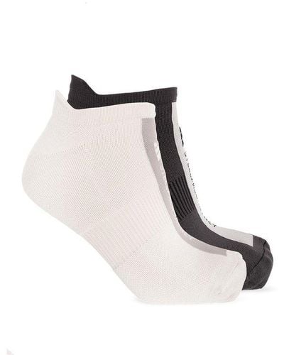 adidas By Stella McCartney Pack Of Two Low Socks - White