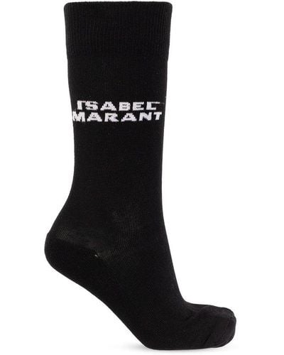 Isabel Marant 'dawi' Socks - Black