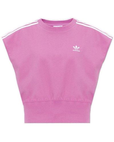 adidas Originals T-shirt With Logo - Pink