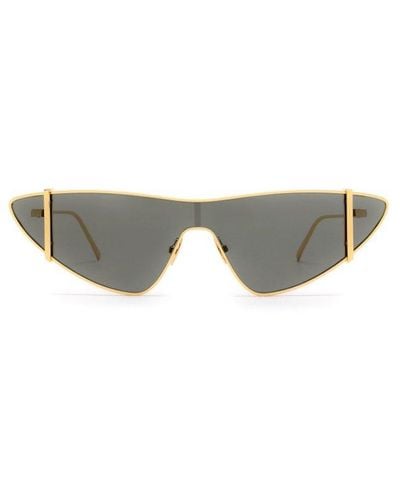 Saint Laurent Sl 536 Gold Sunglasses - Gray