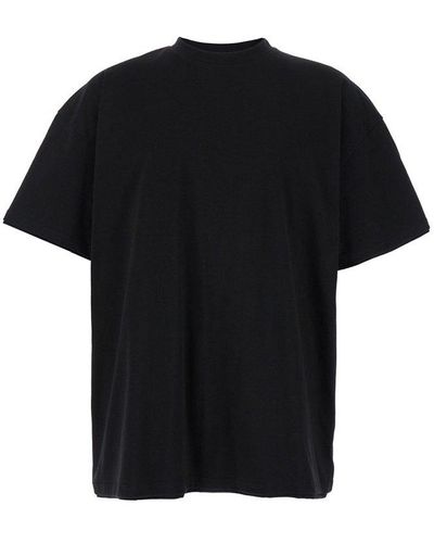 Jil Sander Double Layer Crewneck T-shirt - Black