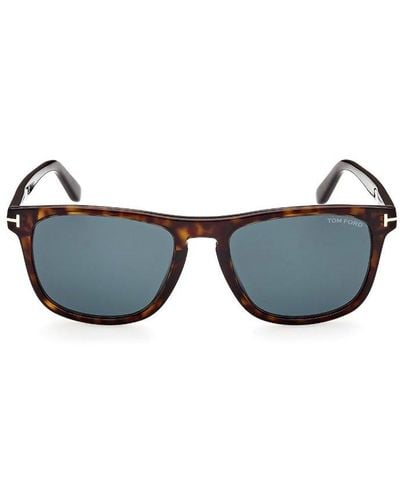 Tom Ford Miranda Oversized Soft Square Sunglasses - Multicolour