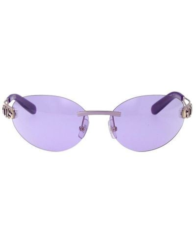 Gcds Sunglasses - Purple