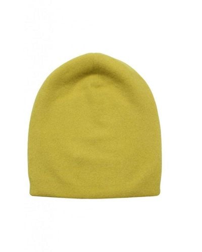 Frenckenberger Ribbed-knit Beanie - Yellow