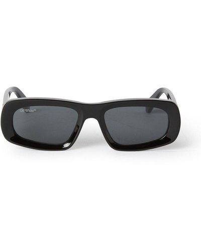 Off-White c/o Virgil Abloh Austin Oval Frame Sunglasses - Black