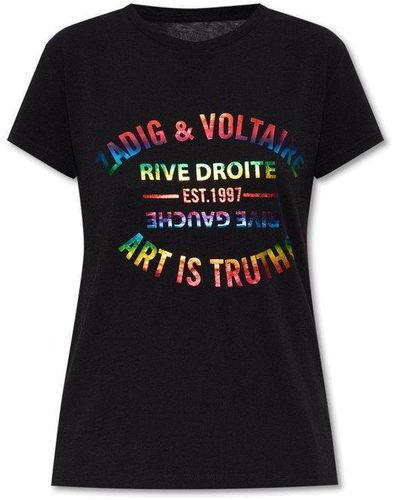 Zadig & Voltaire 'walk' T-shirt - Black