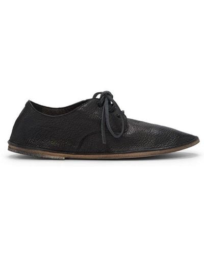 Marsèll Round-toe Lace-up Shoes - Black