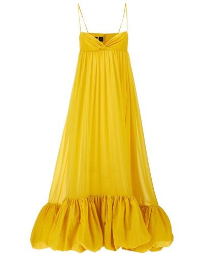Pinko Morellino Dresses - Yellow
