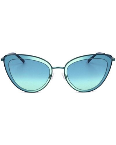 M Missoni Cat-eye Sunglasses - Blue