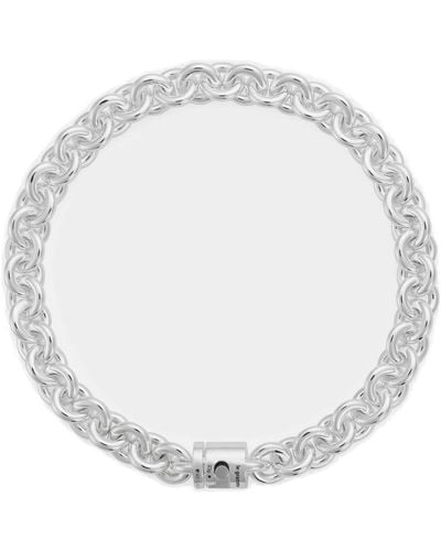 Le Gramme 21g Entrelacs Chained Logo-engraved Bracelet - Metallic