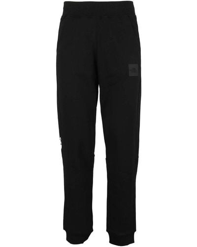 The North Face Logo Printed Drawstring-waist Track Trousers - Black