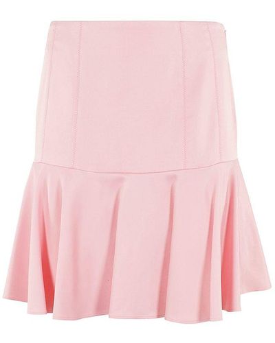 Moschino Jeans Pleated Mini Skirt - Pink