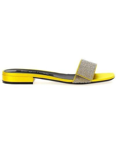 Sergio Rossi Sr Paris Sandals - Yellow