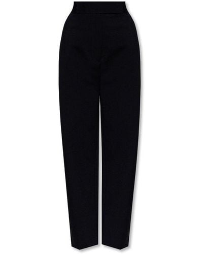 Totême Relaxed-Fitting Wool Pants - Black