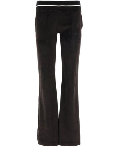 Palm Angels "chenille" Trousers - Black