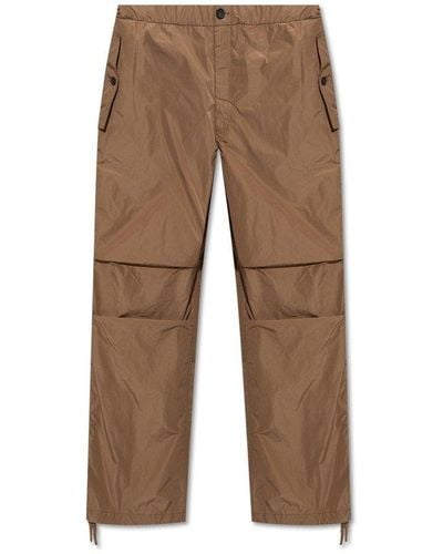 Ferragamo Trousers With Pockets - Brown