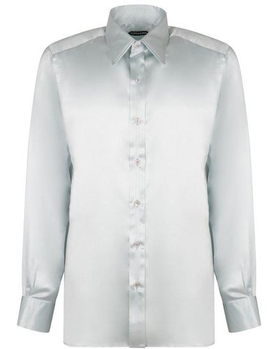 Tom Ford Silk Shirt - Grey