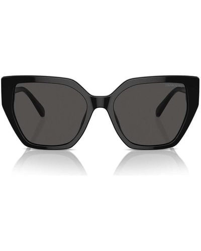 Swarovski Eyewear Butterfly Frame Sunglasses - Black