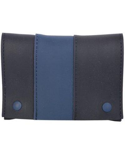 Sunnei Panelled Snapped Wallet - Blue