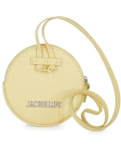 Jacquemus Le Pitchou Round Coin Purse - Metallic
