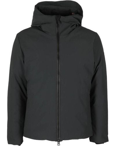 Save The Duck Zip Up Padded Jacket - Black
