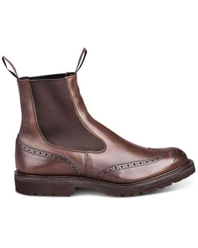 Tricker's Chelsea Slip-on Boots - Brown