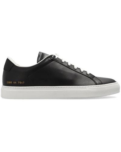 Common Projects Common Project Retro Low-top Sneakers - Black
