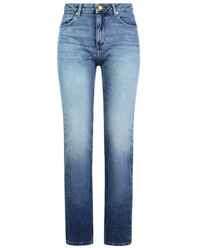 A.P.C. Washed Straight-leg Jeans - Blue