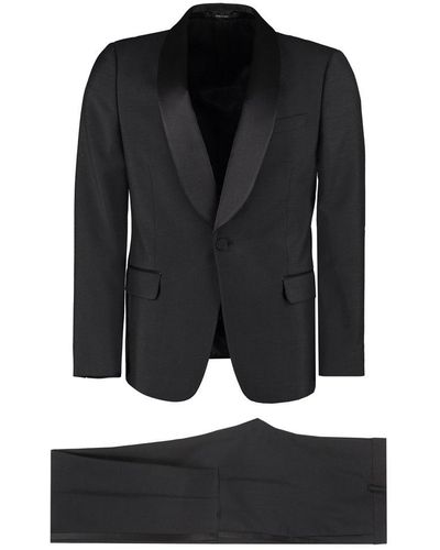 Gucci Wool And Mohair Two Piece Suit - Black