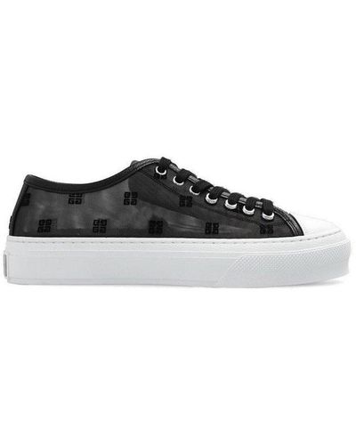 Givenchy 4g Mesh City Trainers - Black