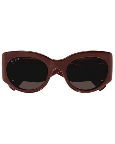 Gucci Cat-eye Sunglasses - White