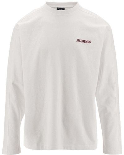 Jacquemus Cotton Jam Logo Tee - White