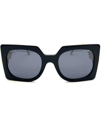 Etro Cat-eye Frame Sunglasses - Blue