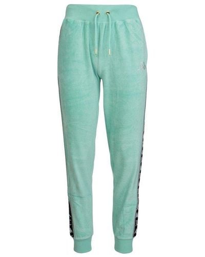 Kappa X Juicy Couture Logo Paneled Track Pants - Green