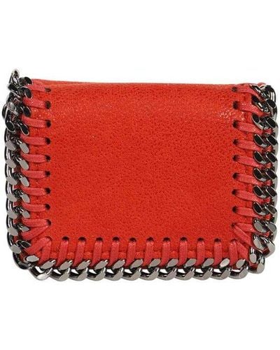 Stella McCartney Falabella Small Wallet - Red