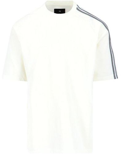 Y-3 '3 Stripes' T-shirt - White