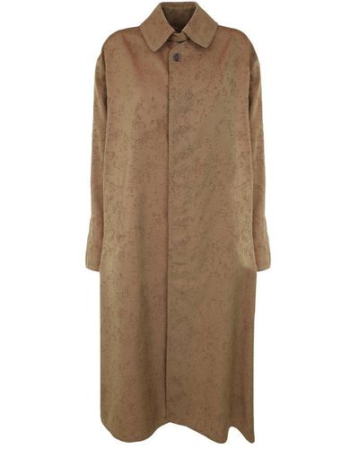 Maison Margiela Trench Coat Clothing - Brown