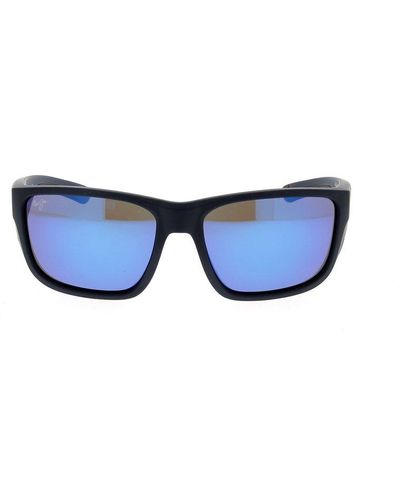 Maui Jim Amberjack Polarized Sunglasses - Blue