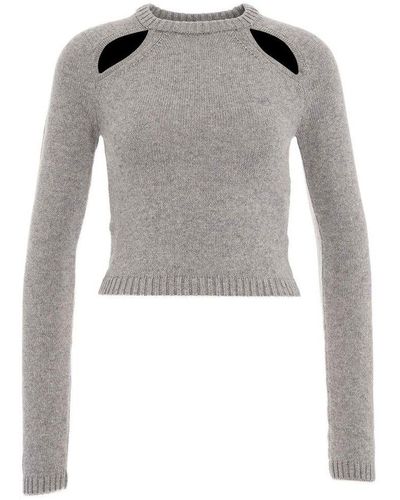 Gray Chiara Ferragni Sweaters and knitwear for Women | Lyst