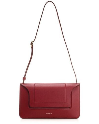 Wandler Burgundy "penelope" Mini Shoulder Bag - Red