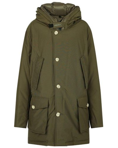 Woolrich Artic Parka Coat - Green